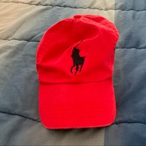Red Polo Ralph Lauren Hat